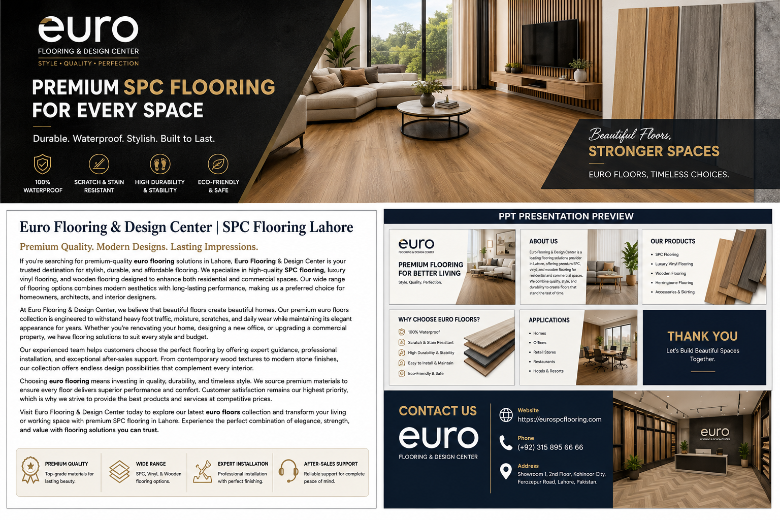 Euro SPC Flooring | Waterproof Rigid Core Floors