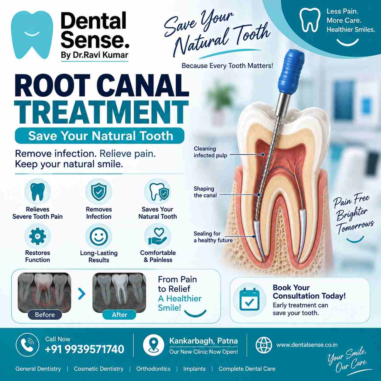 Comfortable Dental Clinic in Patna | Dental Sense Clinic Patna